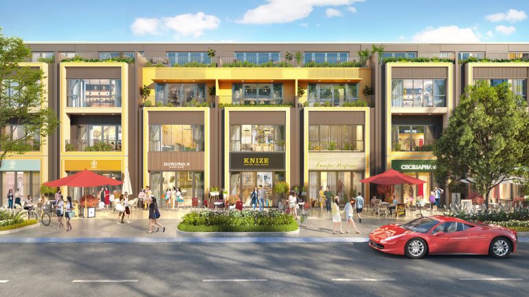 Shophouse dự án Gem Sky World Đất Xanh