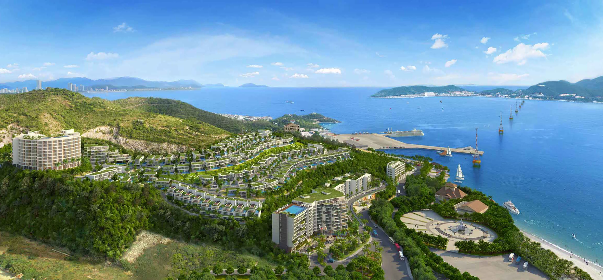 Biệt thự sang trọng triệu độ tại dự án Anh Nguyễn Ocean Front Villas