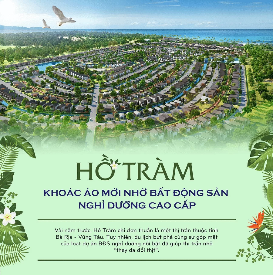 Dự án Charm Hồ Tràm Resort