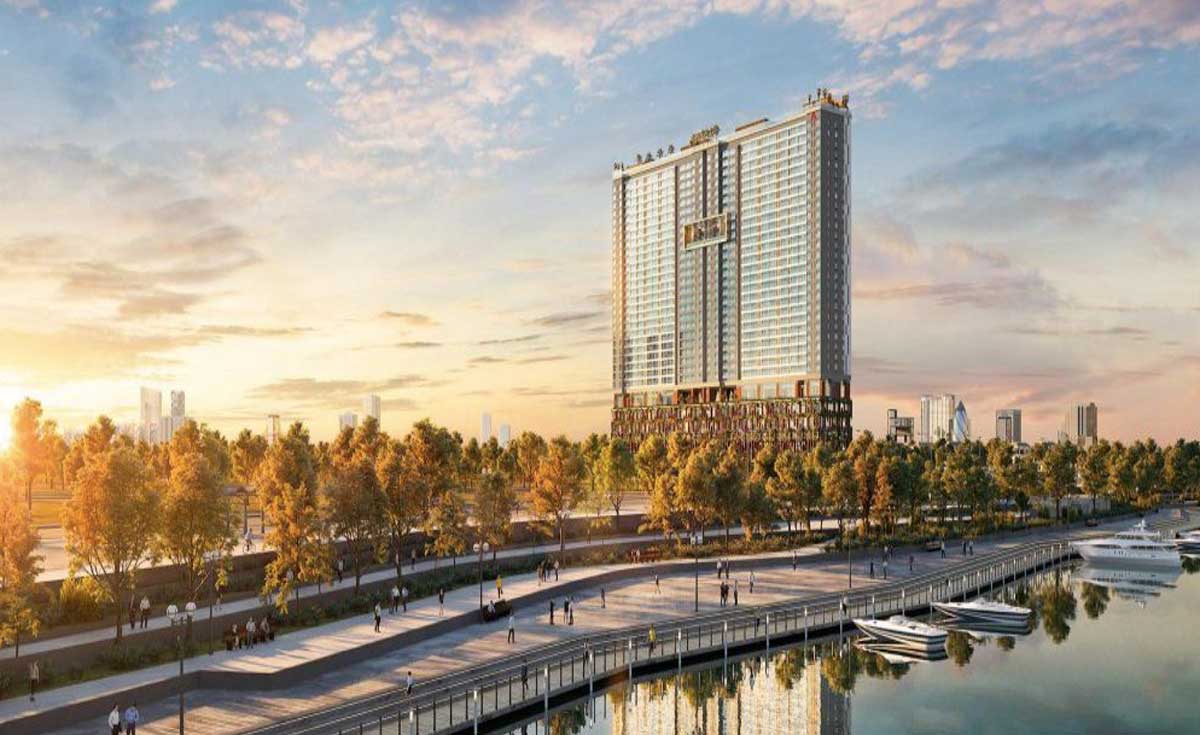 Phối cảnh dự án căn hộ chung cư Stella Riverside Huỳnh Tấn Phát Quận 7