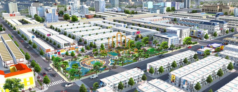 Phối cảnh dự án đất nền khu đô thị Mega City 3 Long Thành Đồng Nai của Chủ đầu tư Kim Oanh Group