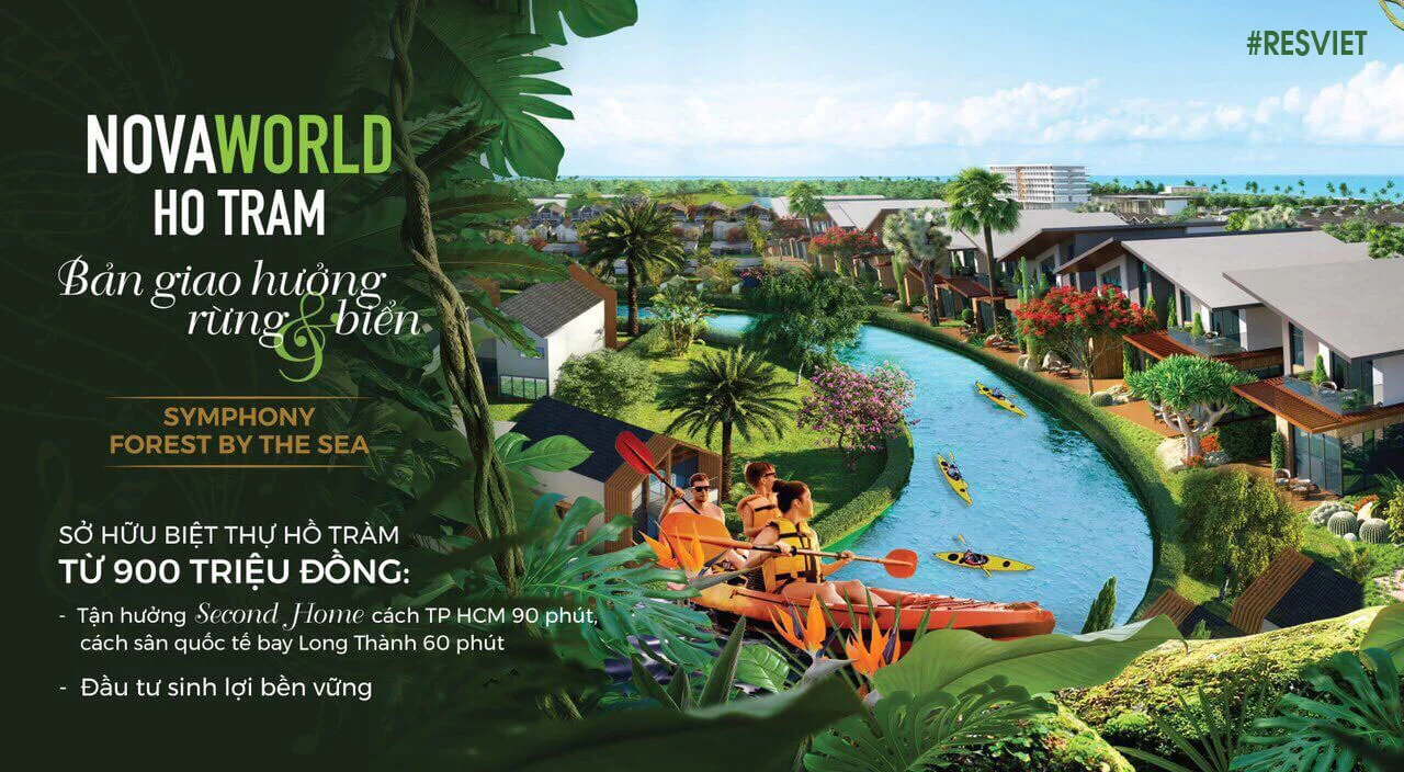 Novaworld Hồ Tràm Bình Châu, Xuyên Mộc, Bà Rịa Vũng Tàu - Novaland