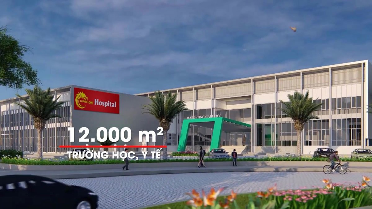 Trường học và y tế 12000 m2