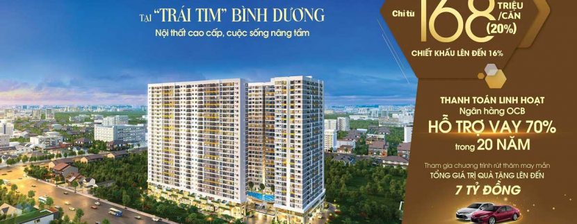 Phối cảnh dự án căn hộ Legacy Central Kim Oanh Thuận An Bình Dương