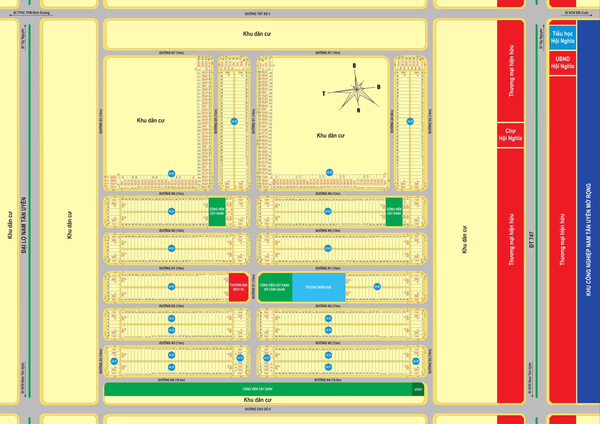 Dự án đất nền New Times City Tân Uyên Bình Dương, bảng giá mới nhất