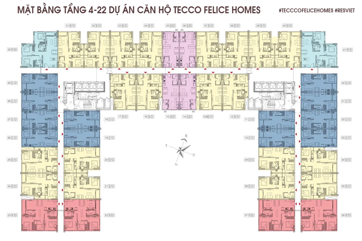 Dự án căn hộ Tecco Felice Homes Lê Thị Trung, Thuận An, Bình Dương