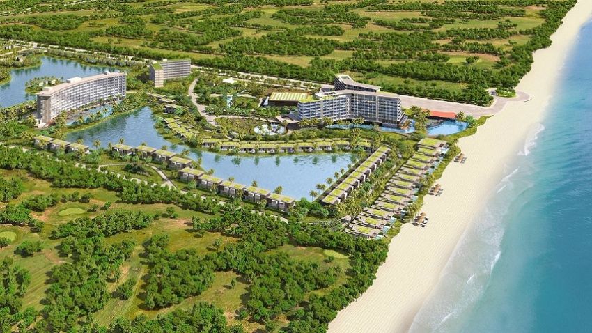 Khu Resort này được thiết kế theo hơi hướng “tôn trọng thiên nhiên” và “sống chậm”