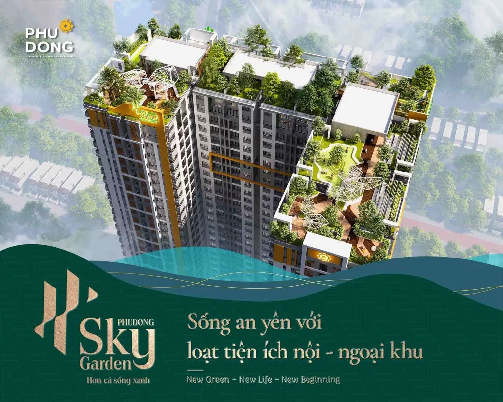 Dự án căn hộ Phú Đông Sky Garden Dĩ An, Bình Dương