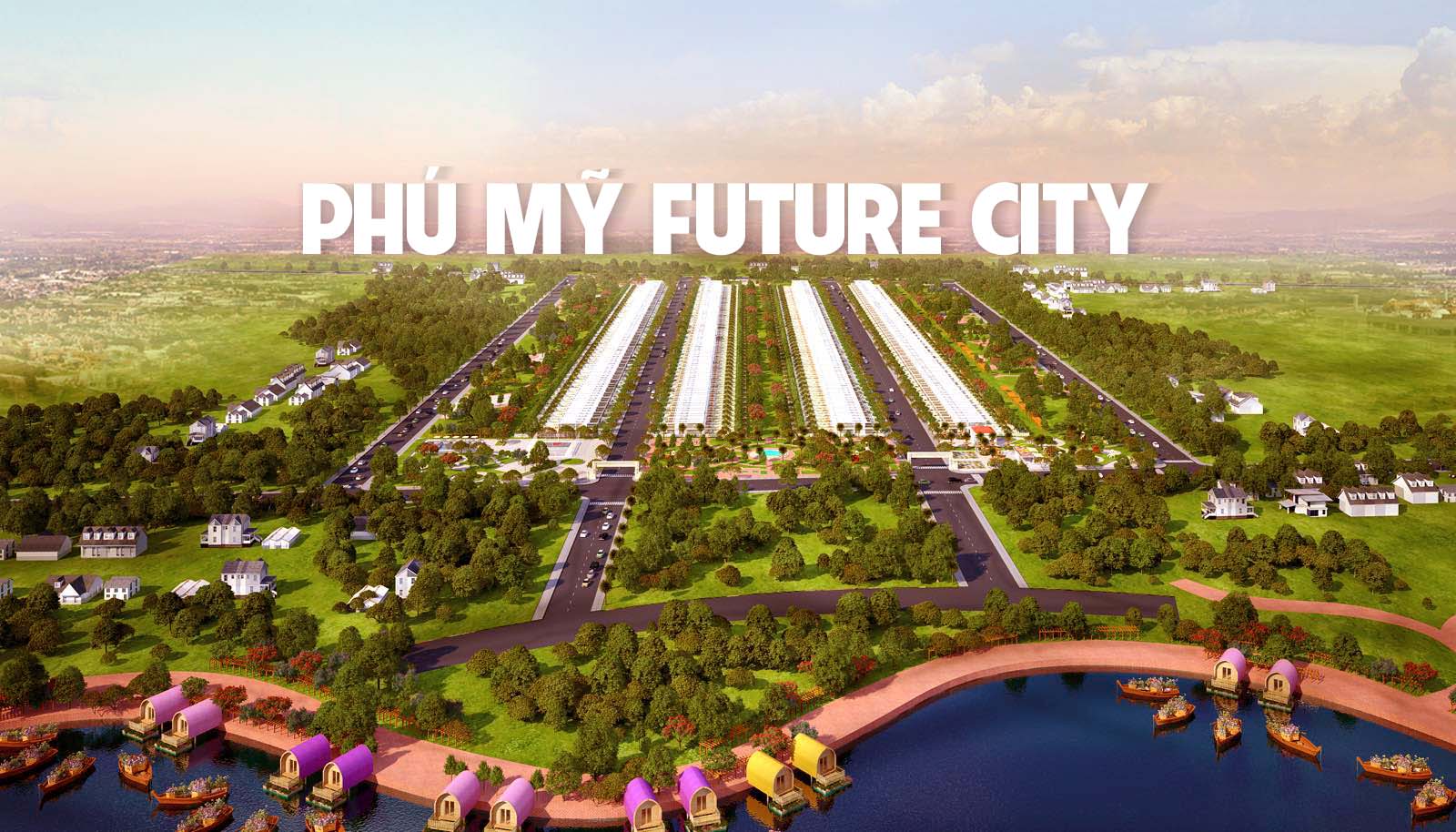 Phối cảnh dự án đất nền khu dân cư Phú Mỹ Future City Hắc Dịch Bà Rịa