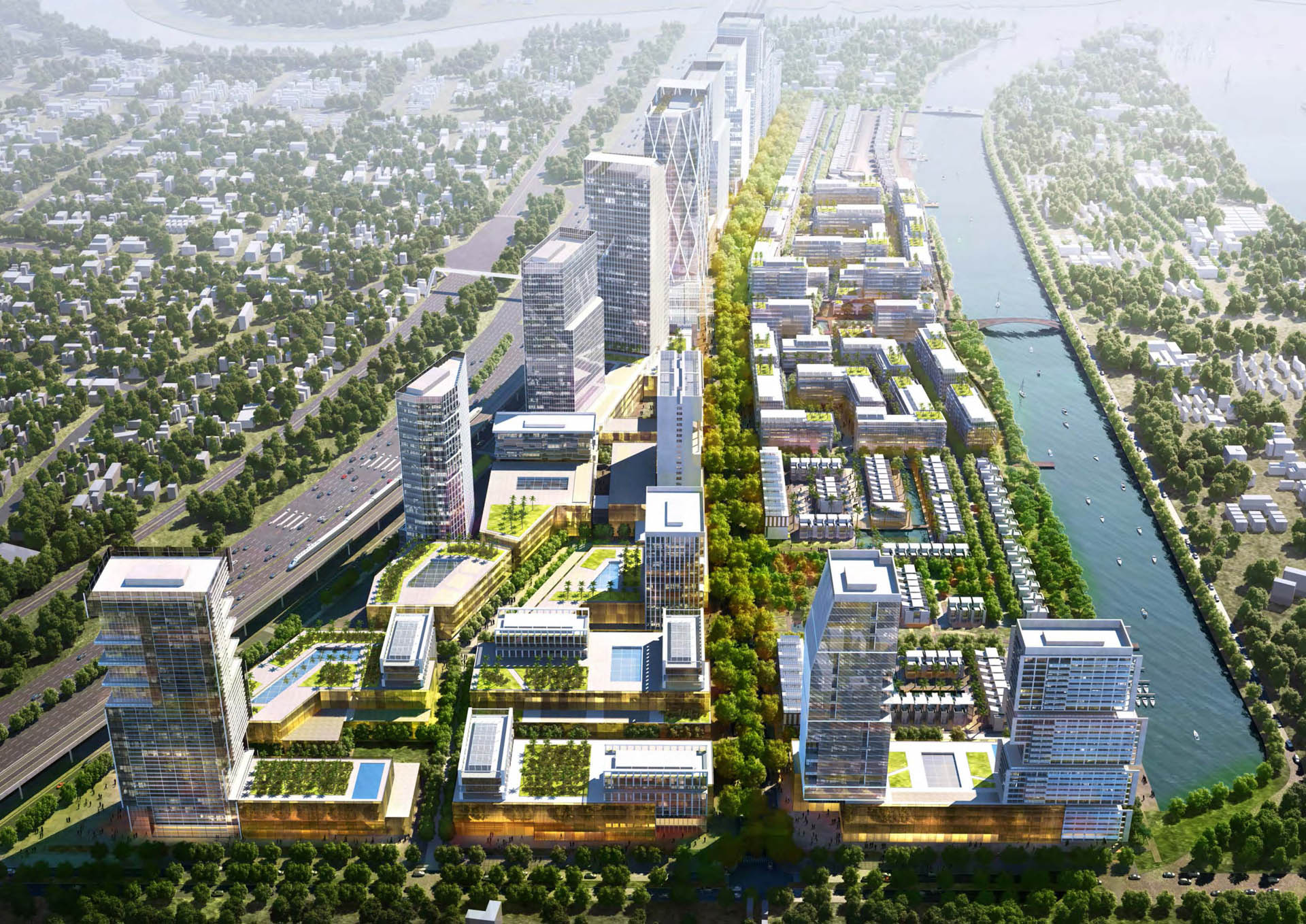 Phối cảnh dự án căn hộ River City Quận Thủ Đức