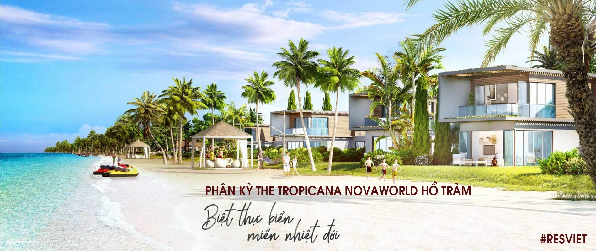 Dự án khu đô thị Novaworld Hồ Tràm Bình Châu, Xuyên Mộc, Bà Rịa Vũng Tàu - Novaland