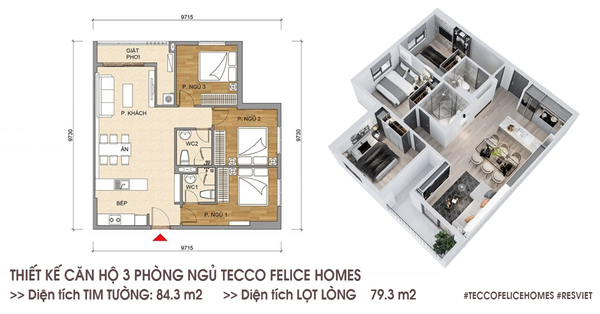 Dự án căn hộ Tecco Felice Homes Lê Thị Trung, Thuận An, Bình Dương