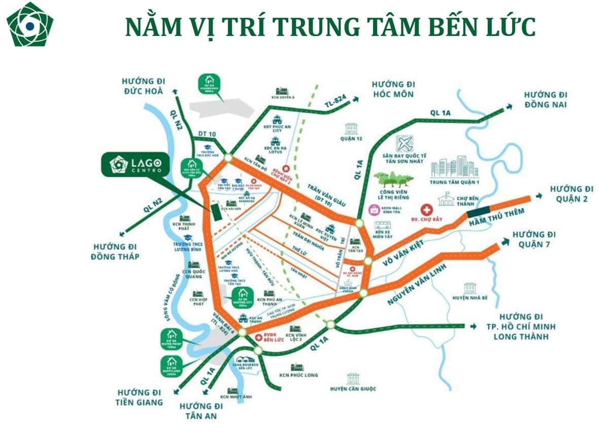 Thông tin đất nền Lago Centro Long An