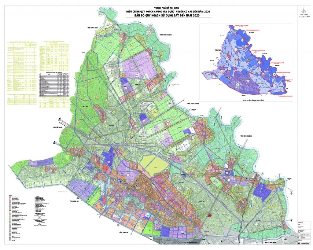 Quy hoạch huyện Củ Chi giai đoạn 2019 - 2020, cập nhật mới nhất