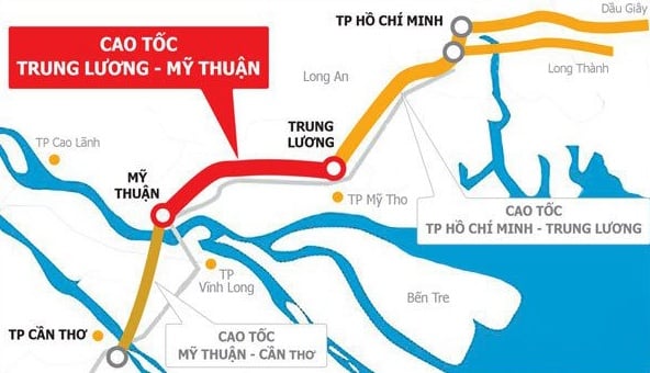 Dự án cao tốc Mỹ Thuận - Cần Thơ