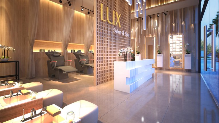 Sảnh chờ sang trọng của căn hộchung cư Luxcity Quận 7