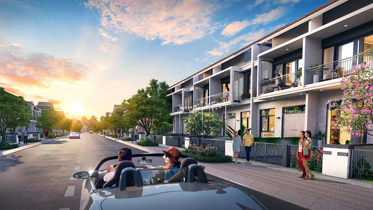 Thiết kế nhà phố Diamond Parkview Gem Sky World