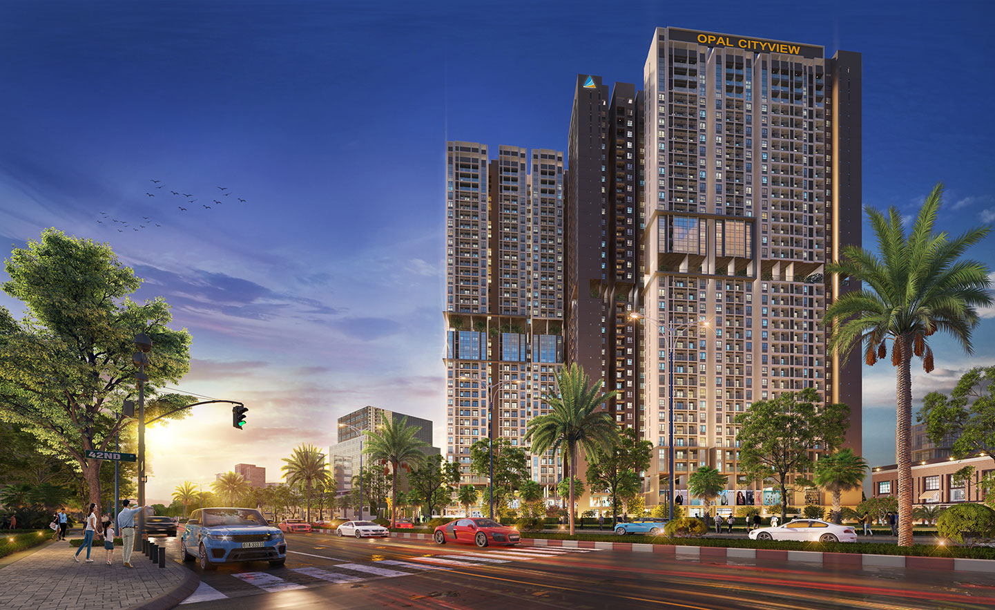 Phối cảnh dự án Opal Cityview Thủ Dầu Một