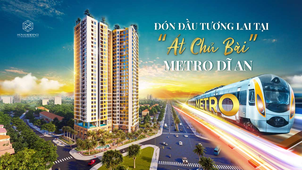 Vị trí kết nối Metro Dĩ An