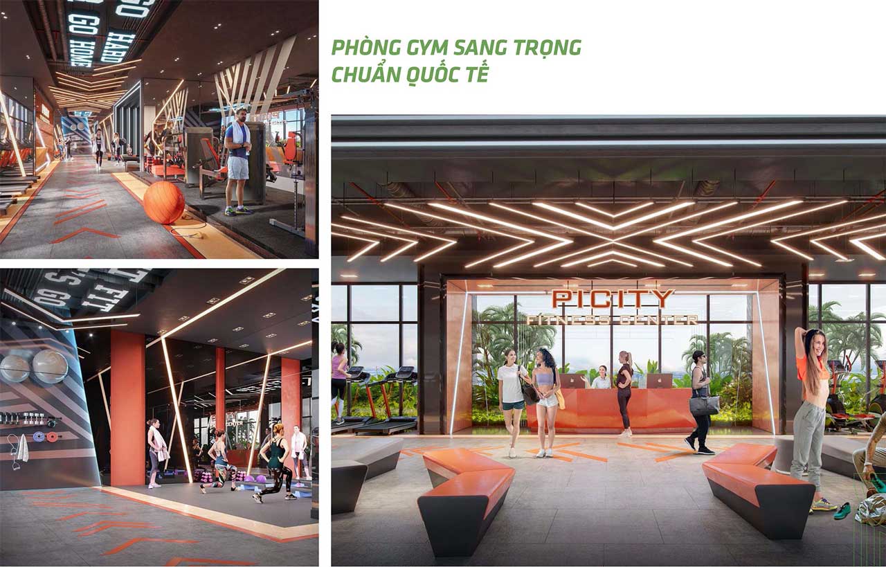 Phòng Gym Picity Sky Park